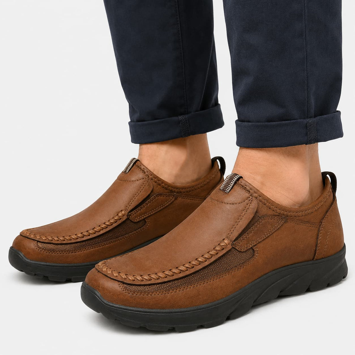 Mocassins Orthopédiques de Marche Pour Homme