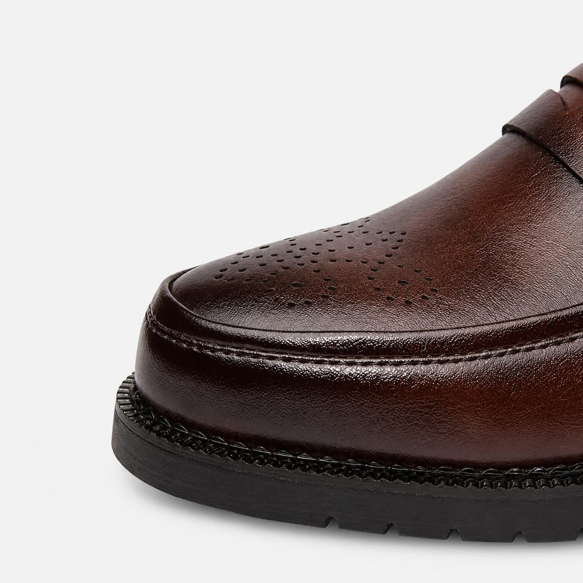 Mocassins Habillés En Cuir Véritable Pour Homme