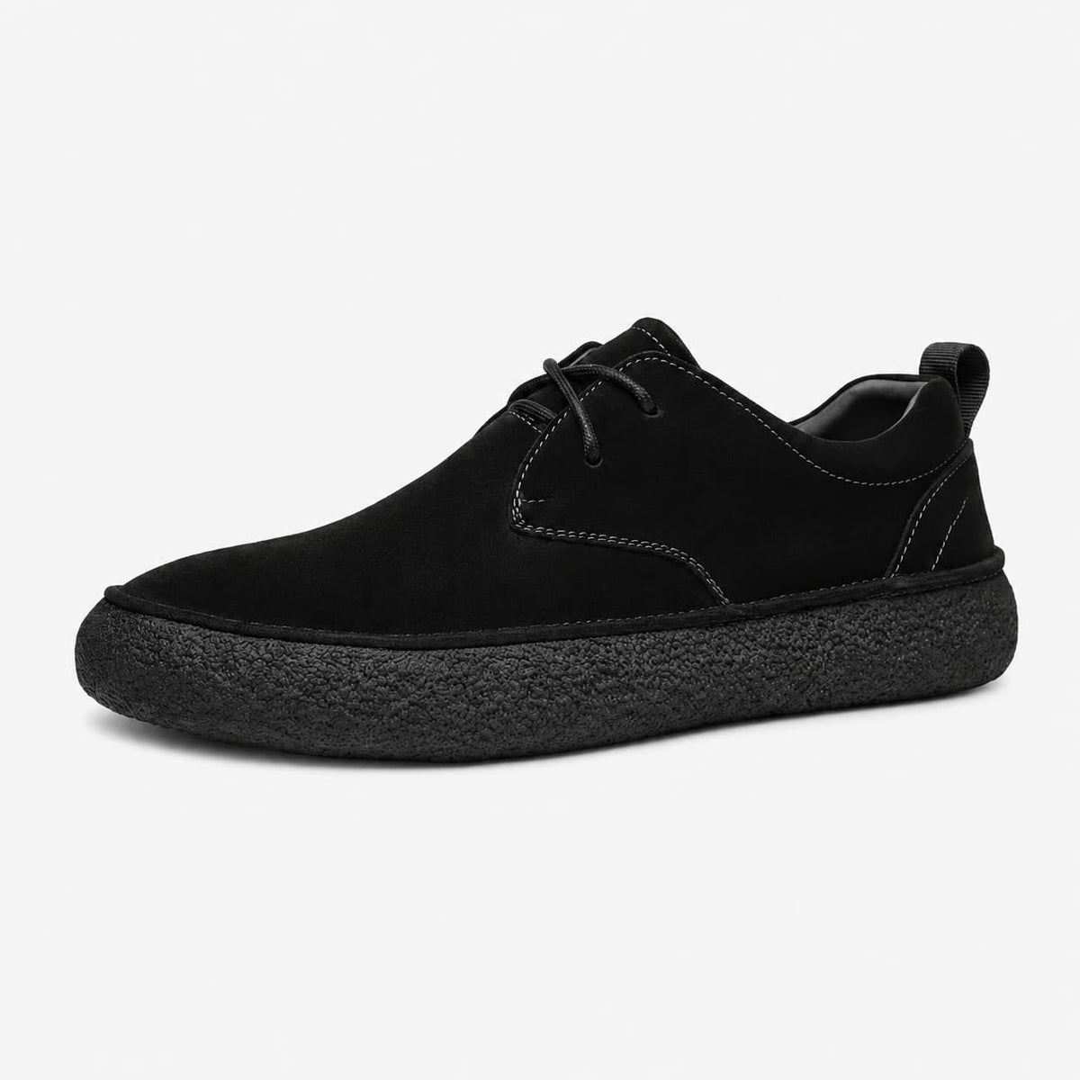 Bristol Chaussures en Daim Premium Confort Souple Semelle Caoutchouc Flexible