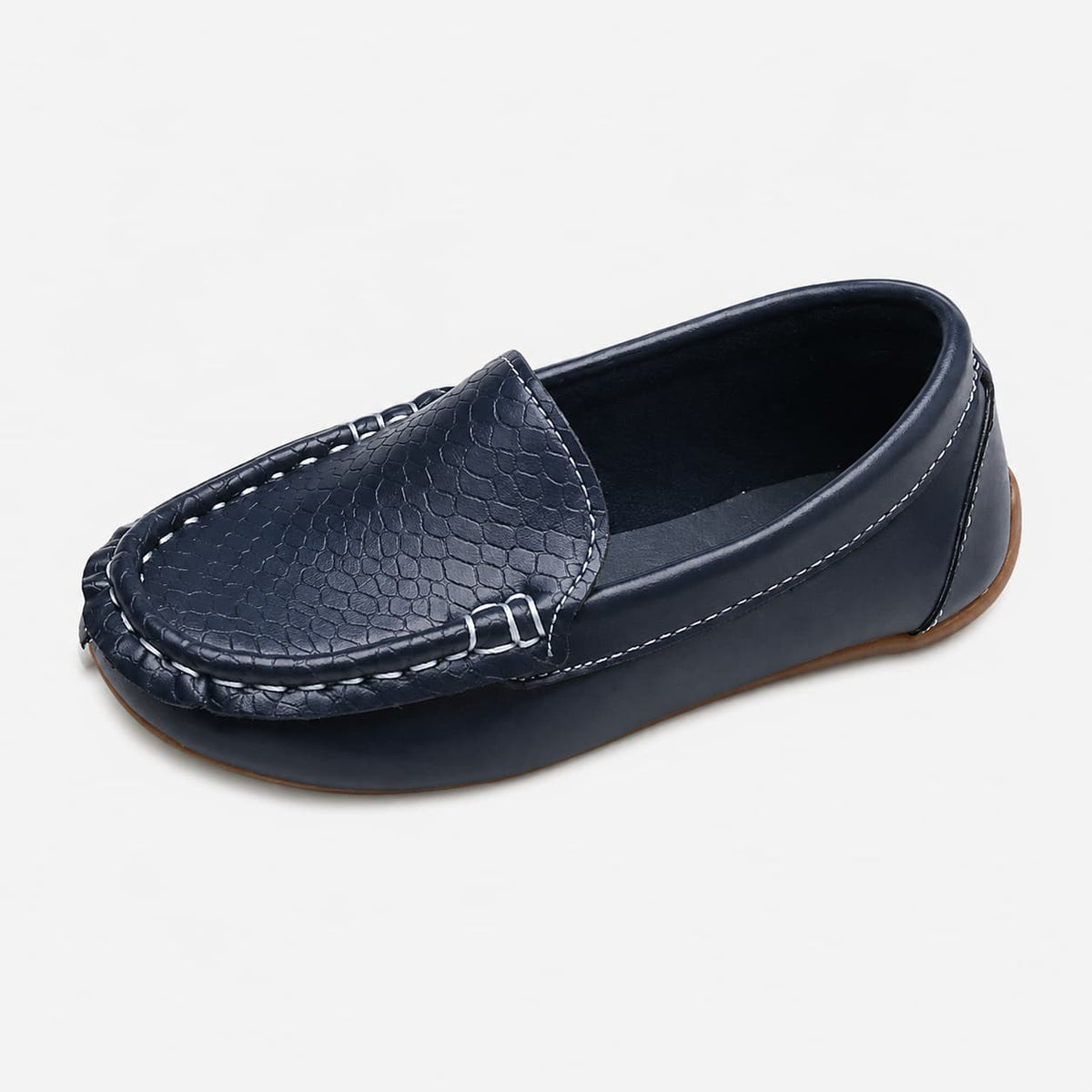 Mocassin À Enfiler En Cuir Souple Pour Enfant