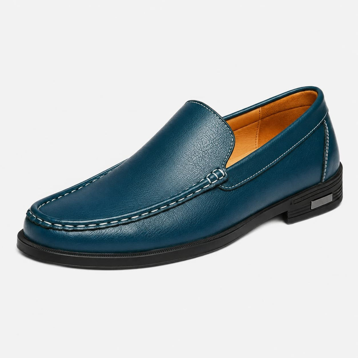 Alberto Mocassins en Cuir Semelle Caoutchouc Durable Chaussures Habillées Slip-On
