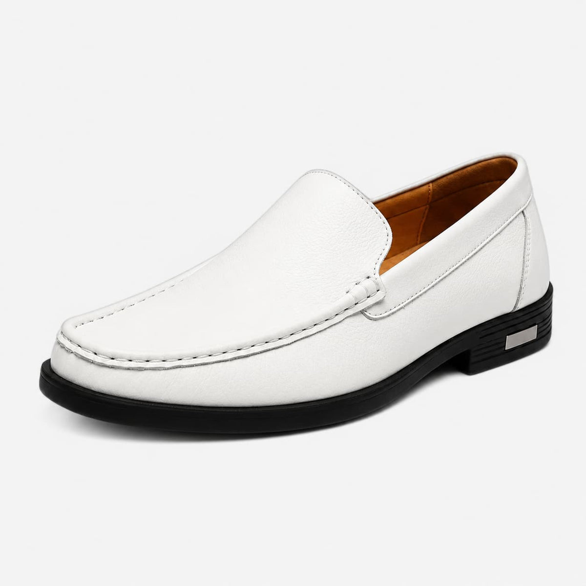 Alberto Mocassins en Cuir Semelle Caoutchouc Durable Chaussures Habillées Slip-On