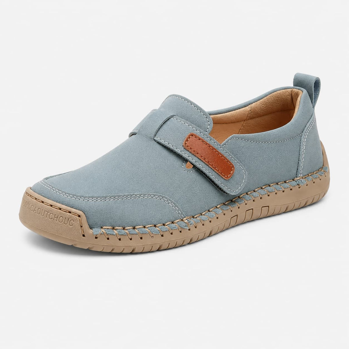 Mila Mocassins Slip-On Casual Bride Velcro Semelle Flexible Confort Quotidien