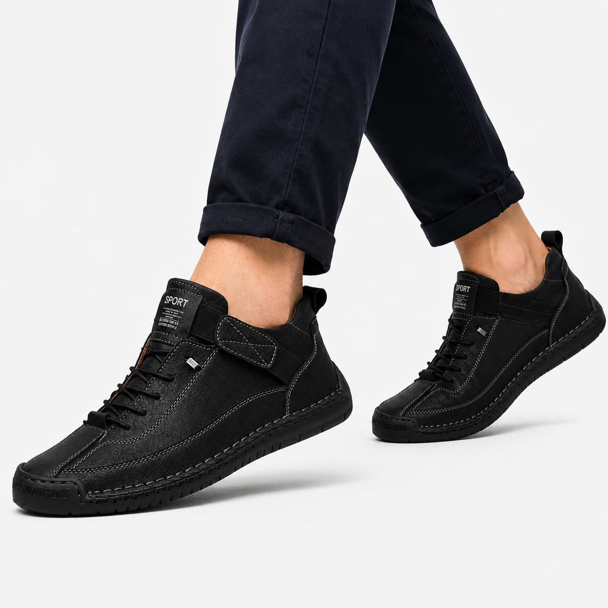 Chaussures En Cuir Décontractées Pour Hommes