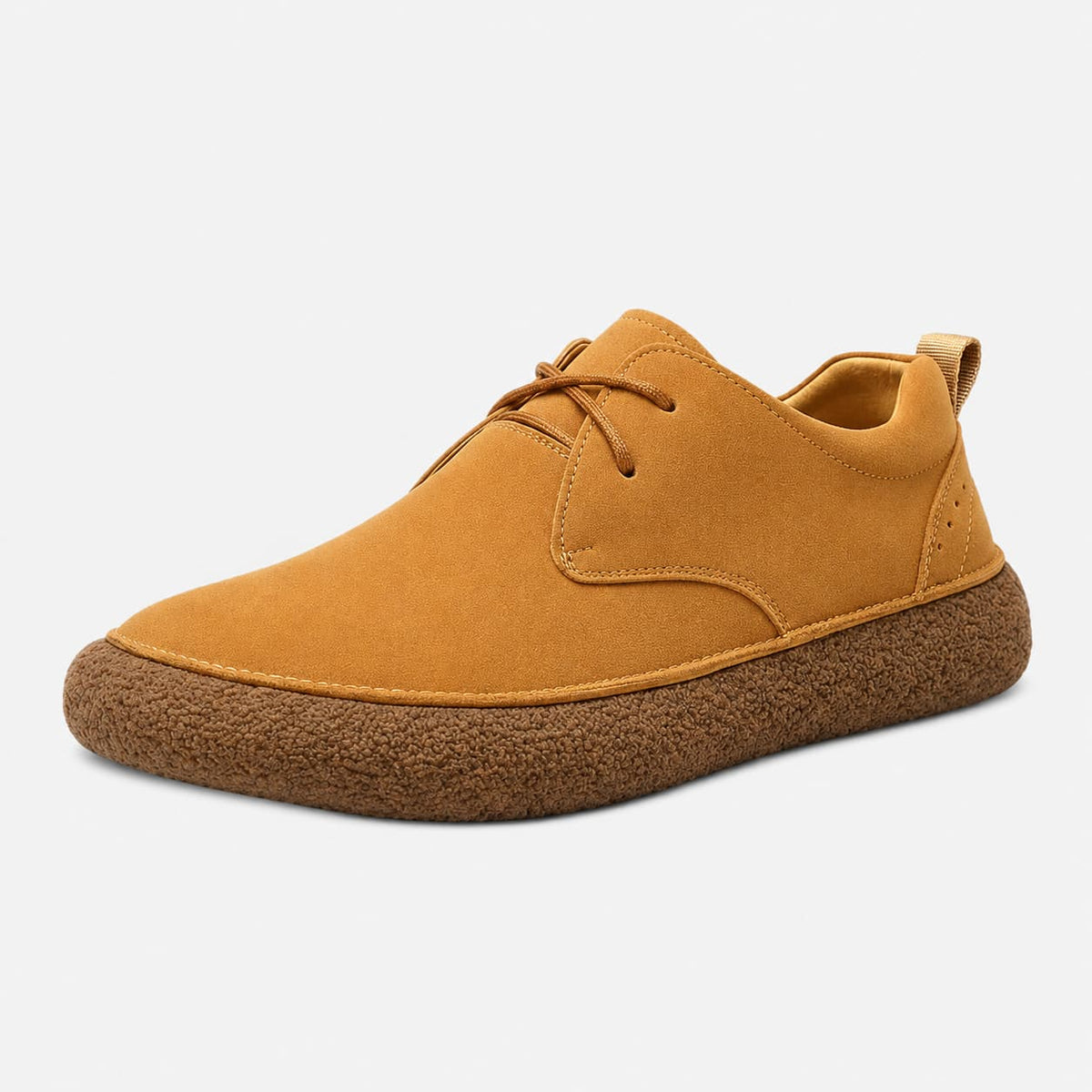 Bristol Chaussures en Daim Premium Confort Souple Semelle Caoutchouc Flexible