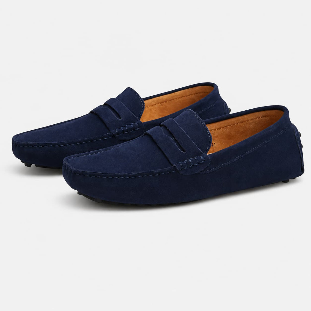 Mocassins Souples En Daim Pour Hommes