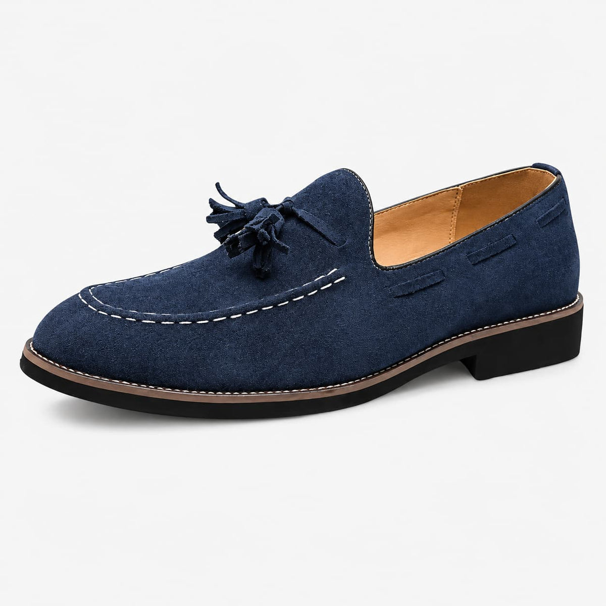 Mocassins À Glands En Daim Véritable Pour Homme