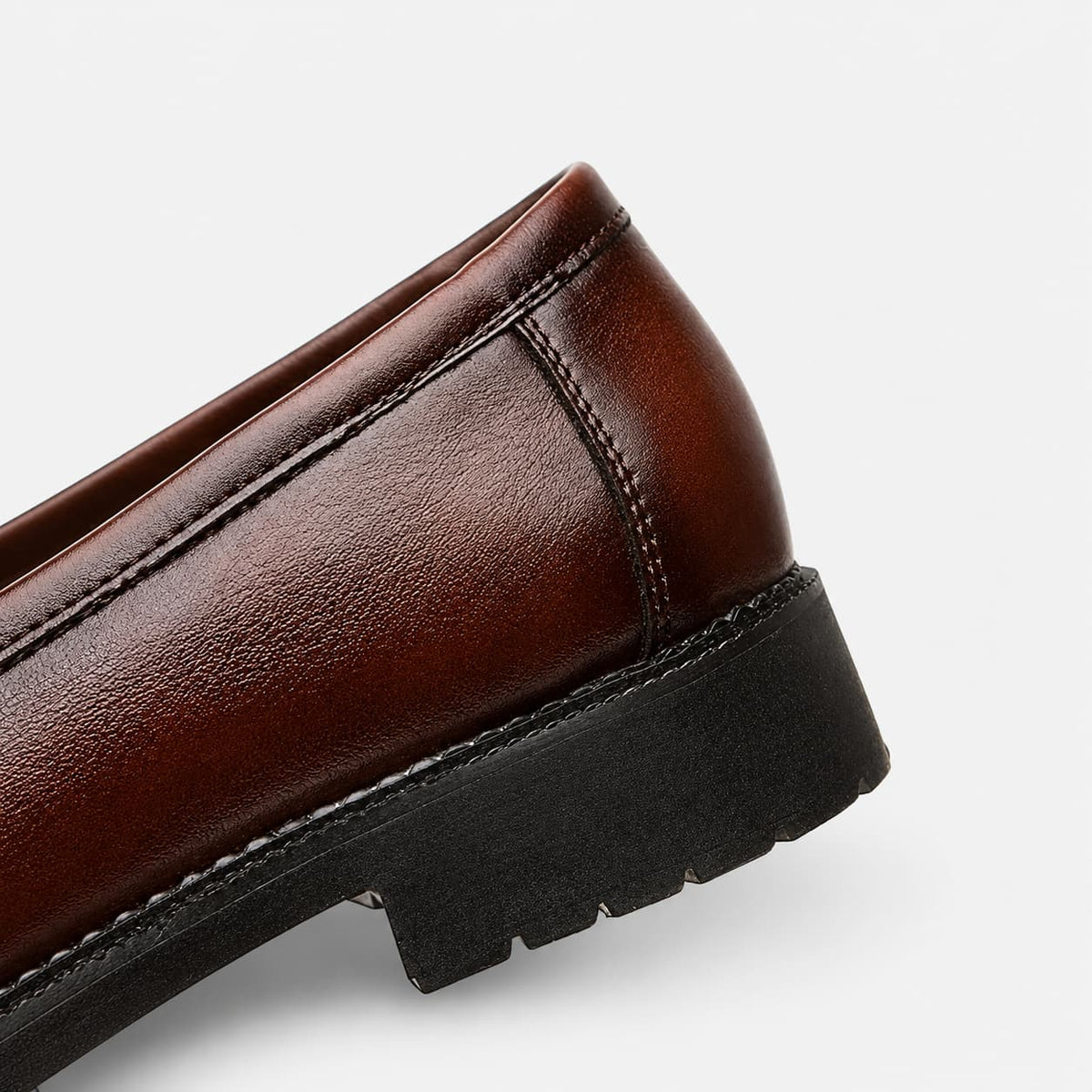 Mocassins Habillés En Cuir Véritable Pour Homme
