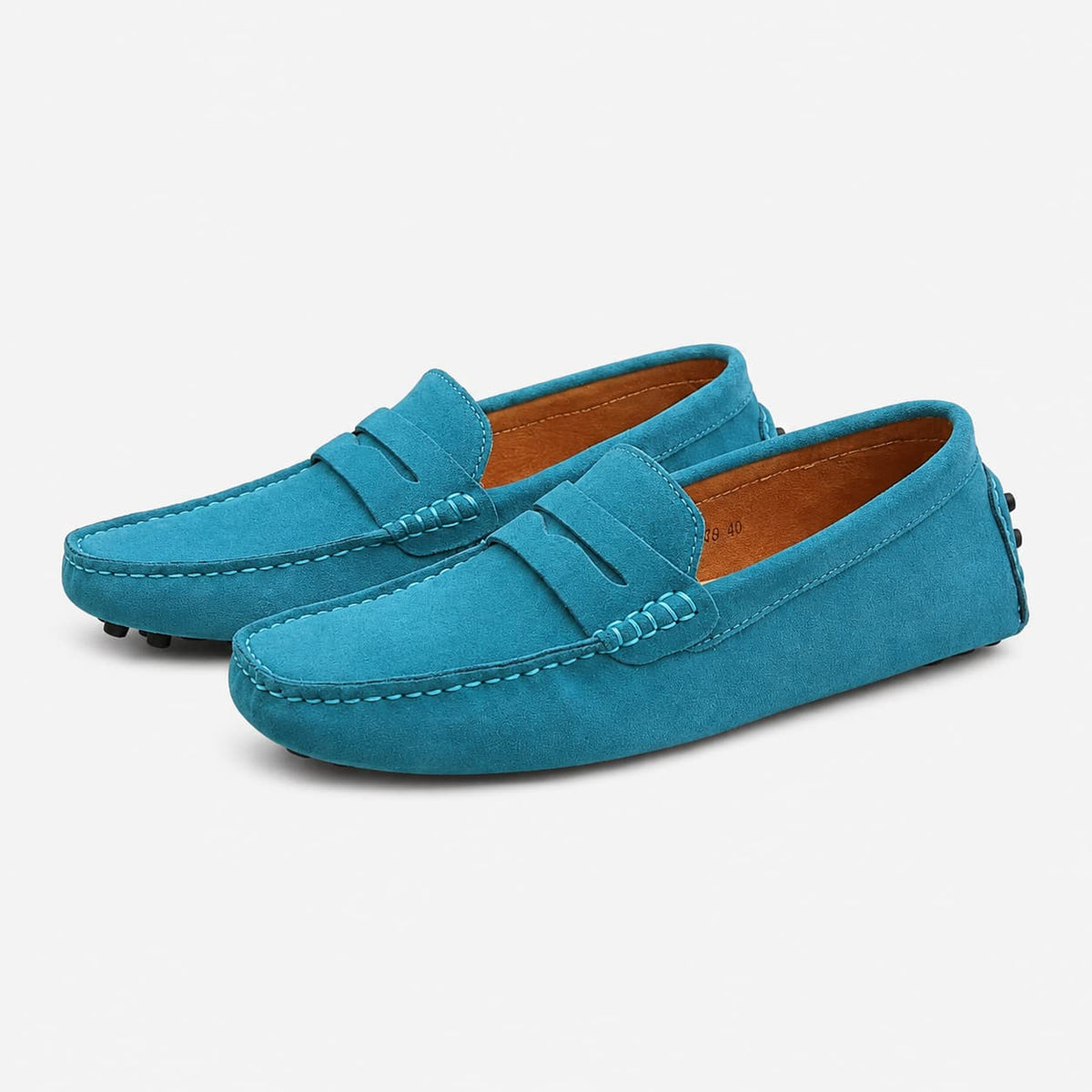 Mathieu Mocassins en Daim Slip-On Chaussures Confort Stabilité Casual