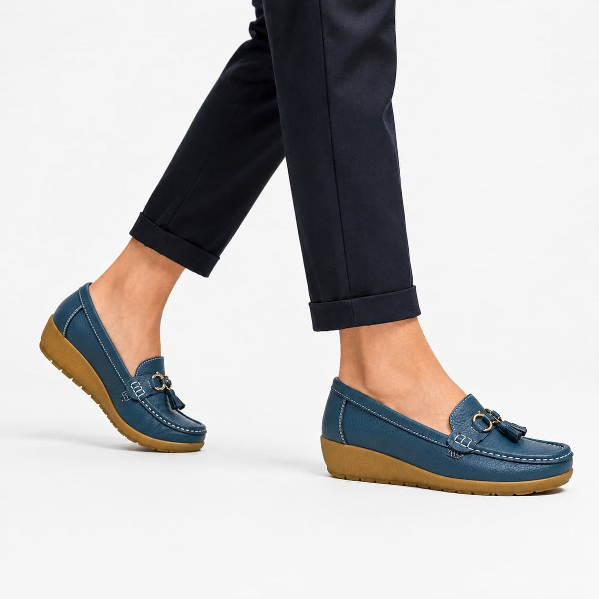 Mocassins À Glands À Inspiration Bateau Pour Femme