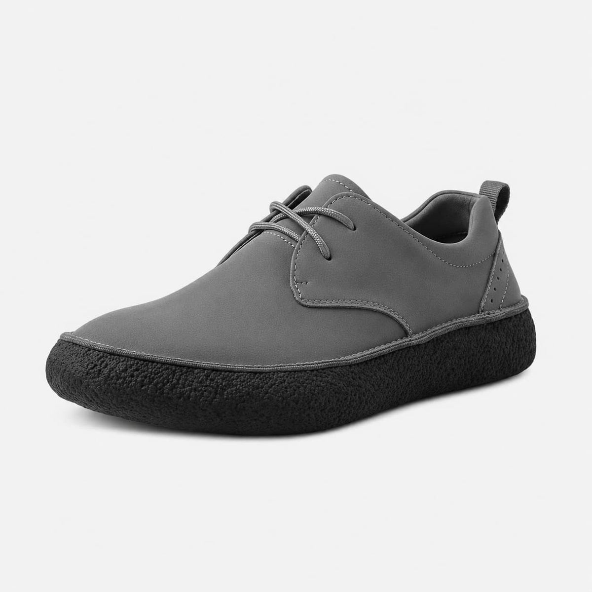 Bristol Chaussures en Daim Premium Confort Souple Semelle Caoutchouc Flexible