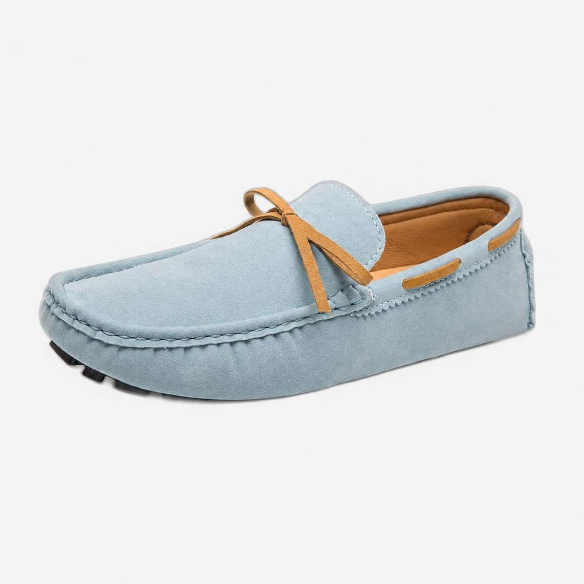 Mocassins À Boucle En Daim De Luxe Pour Homme