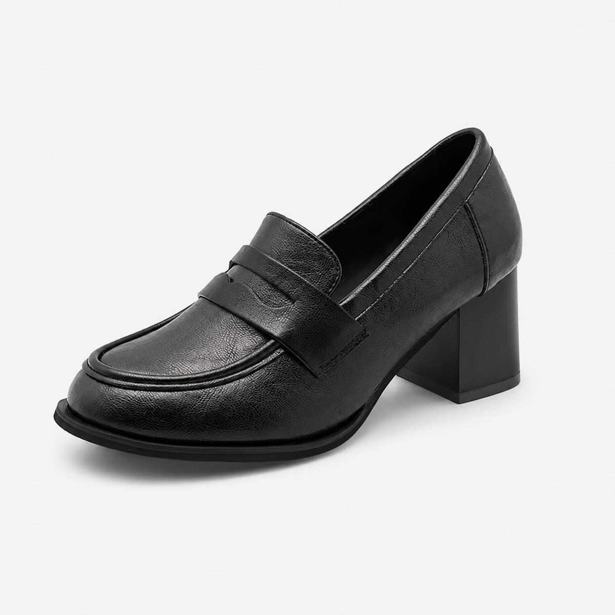 Mocassin À Talons 8cm Pour Femmes