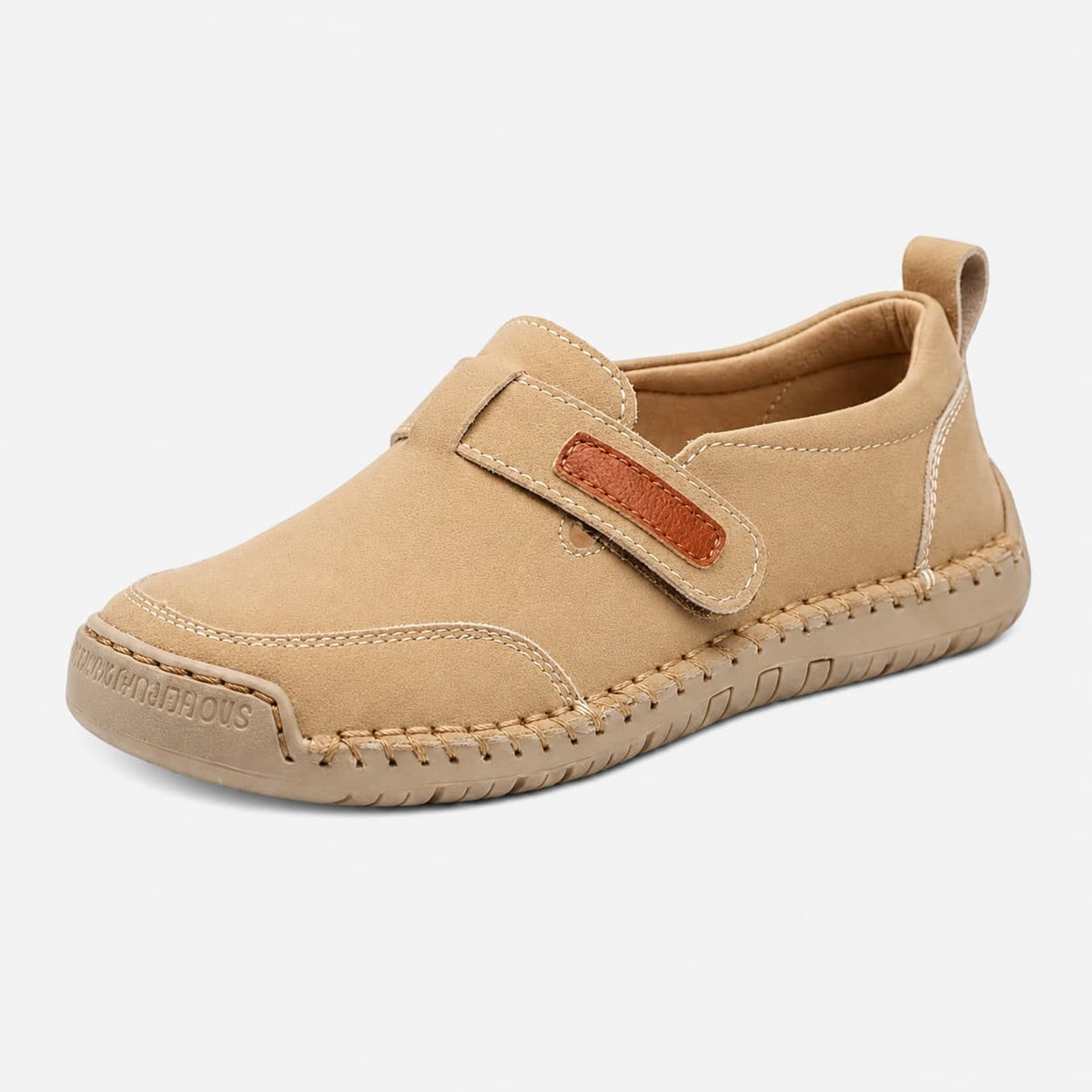 Mila Mocassins Slip-On Casual Bride Velcro Semelle Flexible Confort Quotidien