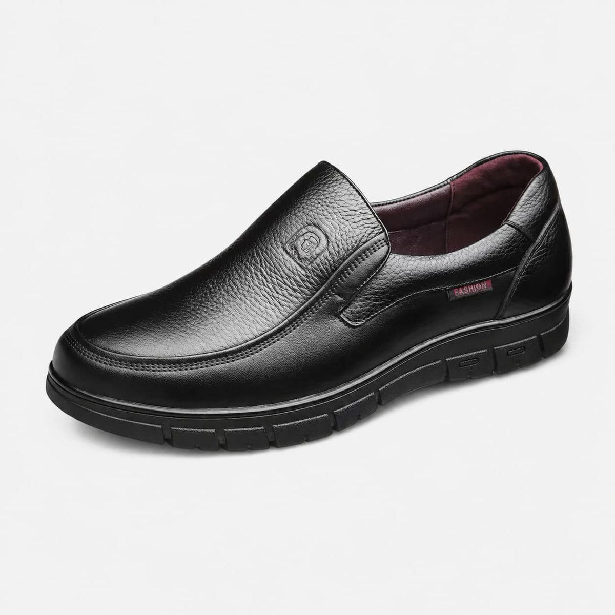 Mocassins Orthopédiques En Cuir De Vache Souple Pour Homme